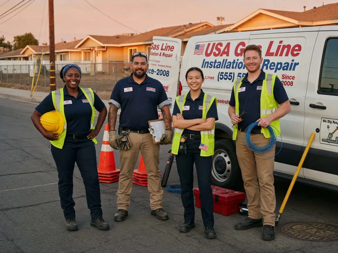 Gas Line Installation company in Jacksonville, NC